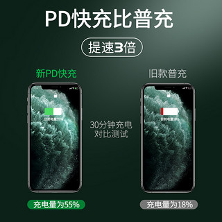 塔菲克 苹果pd快充线器Type-C转Lightning数据线适用iPhone11/11pro max/8P/xs max/xr/iPad Pro18w闪充套装