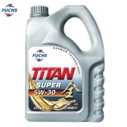 FUCHS 福斯 泰坦全系列 5W-30 API SN级 全合成机油 4L *2件