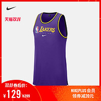 Nike 耐克官方洛杉矶湖人队 NIKE DRI-FIT  NBA  男子背心BQ9344