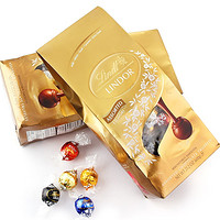 Lindt 瑞士莲软心进口巧克力球袋装 600克 2件装