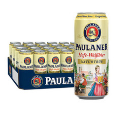 Paulaner 保拉纳 酵母型小麦啤酒 500ml 24听 *2件