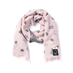 Everugg  828006 HELLO KITTY 凯蒂猫联名款 双面羊毛围巾