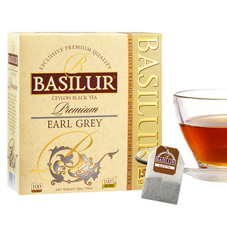 BASILUR 宝锡兰 优选伯爵红茶包 100袋+3茶包