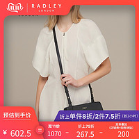 Radley英国女包2018新款牛皮中号拉链斜挎包单肩包小方包64155A