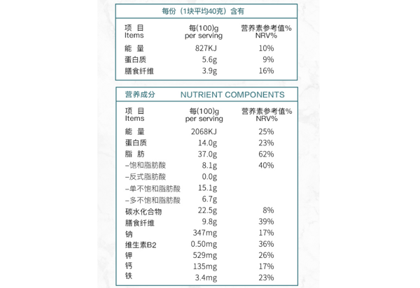 BE-KIND 黑巧克力可可海盐味坚果能量棒 40g*12条