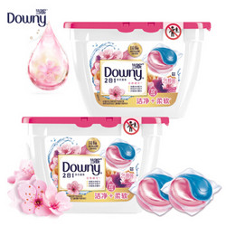 Downy 当妮 2合1洗衣凝珠 樱花 25颗*2盒 *3件