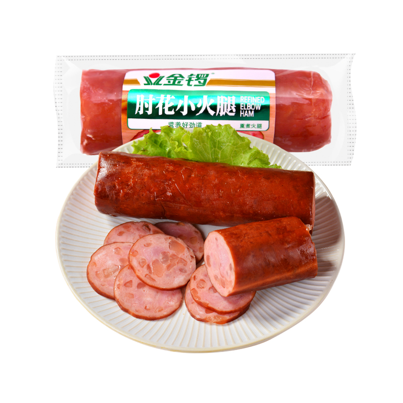 限地区88vip金锣火腿肠肘花小火腿85g袋28件