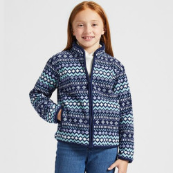 优衣库 UNIQLO 优衣库 女童摇粒绒拉链茄克