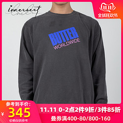 INNERSECT潮牌 BUTTER GOODS 2019秋季新品简约宽松印花卫衣男