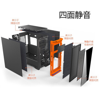 Great Wall 长城 SQX-5 机箱 橙色