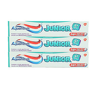 Aquafresh 儿童牙膏 6岁以上适用 3支装 75毫升/支