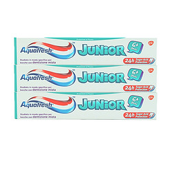 Aquafresh 儿童牙膏 6岁以上适用 3支装 75毫升/支