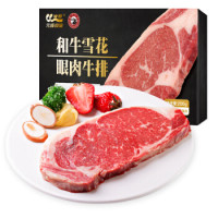 抄作业:元盛 A2级(相当于M6-M8级)和牛雪花眼肉/西冷牛排 200g *2件