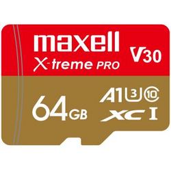 麦克赛尔Maxell 智尊极速 MicroSDXC TF(MicroSD)存储卡U3 A1 V30 内存卡 64G Class10 读速100MB/S