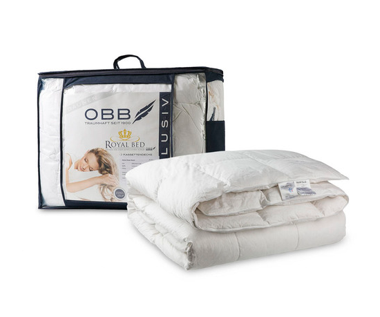 OBB Royal Bed 90%鹅绒冬被Müritz米里茨系列 白色 220*240cm