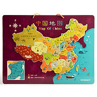 TOP BRIGHT 特宝儿 中国地图磁性磁力贴拼图