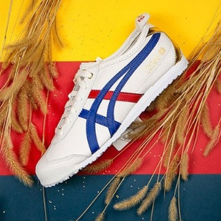 Onitsuka Tiger鬼冢虎Mexico 66烫金色中性款/休闲鞋D507L-0152