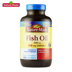 Nature Made 莱萃美 深海鱼油 1200mg 200粒 *6件