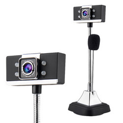 奥速（ASHU）H103 1080P高清USB摄像头 台式电脑视频会议摄像头 带麦克风摄像头 橡胶黑