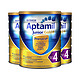 88VIP：Aptamil 爱他美 金装系列 婴儿奶粉 4段 900g 3罐 *3件