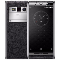 VETAS V5 PLUS青春版 智能商务手机 安全私密保护 全网通4G  黑色小牛皮