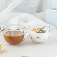 贝蒂丽莲 大容量牛奶杯 450ml*2只 送杯垫2片