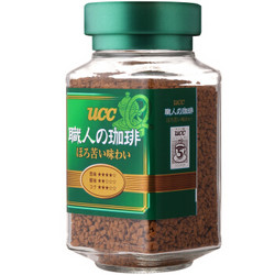 UCC 悠诗诗 职人大师咖啡 绿标 瓶装 90g *7件