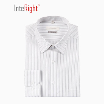京东PLUS会员：INTERIGHT 免熨烫商务衬衫 