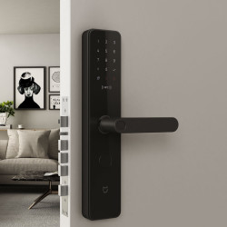 mijia米家智能门锁碳素黑