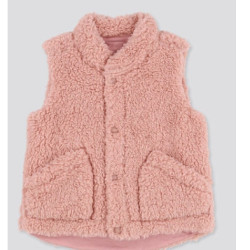 优衣库 UNIQLO 优衣库 418739 儿童长绒摇粒绒背心