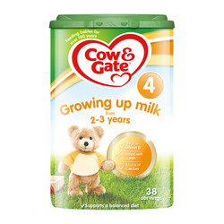 Cow&Gate 英国牛栏 婴幼儿奶粉 4段  800g *4件