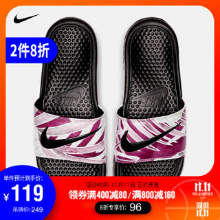 耐克 NIKE BENASSI JDI PRINT 女子拖鞋 618919 618919-030 38 *2件