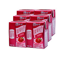 蒙牛小真果粒牛奶饮品（草莓）125ml*6盒果味奶饮料