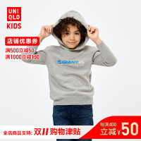 优衣库 UNIQLO 优衣库 420973  男女童 The Brands连帽运动衫(长袖)