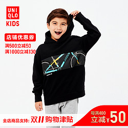 UNIQLO 优衣库 男童/女童 (UT) The Brands连帽运动衫(长袖) 420971