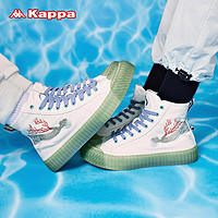 Kappa 卡帕 K09Y5VS84 中性款高帮帆布板鞋