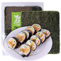 藓味朗 紫菜包饭工具套装(含寿司海苔 10张+寿司帘)