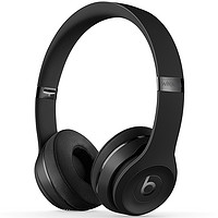 苹果beats solo3wireless 蓝牙耳机头戴式 米奇 无线耳机折叠式重低音运动耳机 黑色
