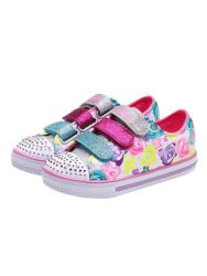 SKECHERS斯凯奇TWINKLE TOES 系列女童休闲鞋10620L