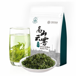 春蕾 高山云雾茶 绿茶茶叶罐装特级 高山绿茶 茶叶散装茶 100g