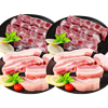 COREYUMMY 西班牙 五花肉+肋排+猪大排组合 2000g