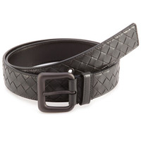 BOTTEGA VENETA 宝缇嘉 男士深灰色牛皮针扣皮带腰带 271932 V4650 2015 100cm