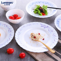 Luminarc 乐美雅 白玉玻璃餐具套装 微风 8件套