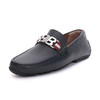 BALLY 巴利 男士蓝色皮质休闲皮鞋 PISAN 306 6225995 6.5/40.5码
