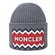  京东PLUS会员：Moncler 盟可睐 男士羊毛针织帽　