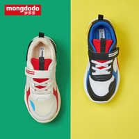 巴拉巴拉旗下梦多多mongdodo童鞋儿童旅游鞋2019年秋季新款中大童运动鞋79204192404米白28