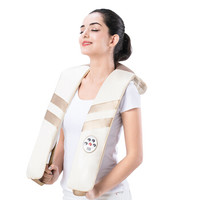 茗振(MZ)颈椎按摩器按摩披肩666V四核捶打款 按摩仪治疗仪 颈部肩部腰部背部热敷