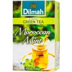 迪尔玛 摩洛哥绿茶茶包袋泡茶包40包