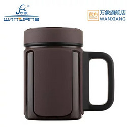 万象紫砂杯泡茶杯实用水杯带过滤网茶杯420ml/I27P(皮纹476U I27P-420ml)