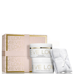  EVE LOM 护肤套装（卸妆洁面膏 100ml+急救面膜 100ml+洁面巾） *2件